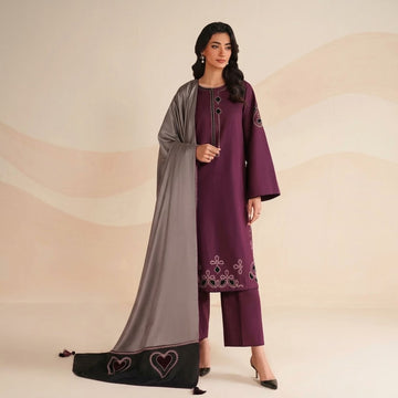 Premium Dhanak 3 Piece Embroidered Suit for Women
Dhanak Embroidered Shirt for Women’s Winter Suit
Dhanak Embroidered Sleeves for Women’s Winter Suit
Dhanak Plain Backside for Unstitched Suit
Dhanak Plain Shawl with Pallu Patches
Dhanak Plain Trouser for Women’s Winter Suit