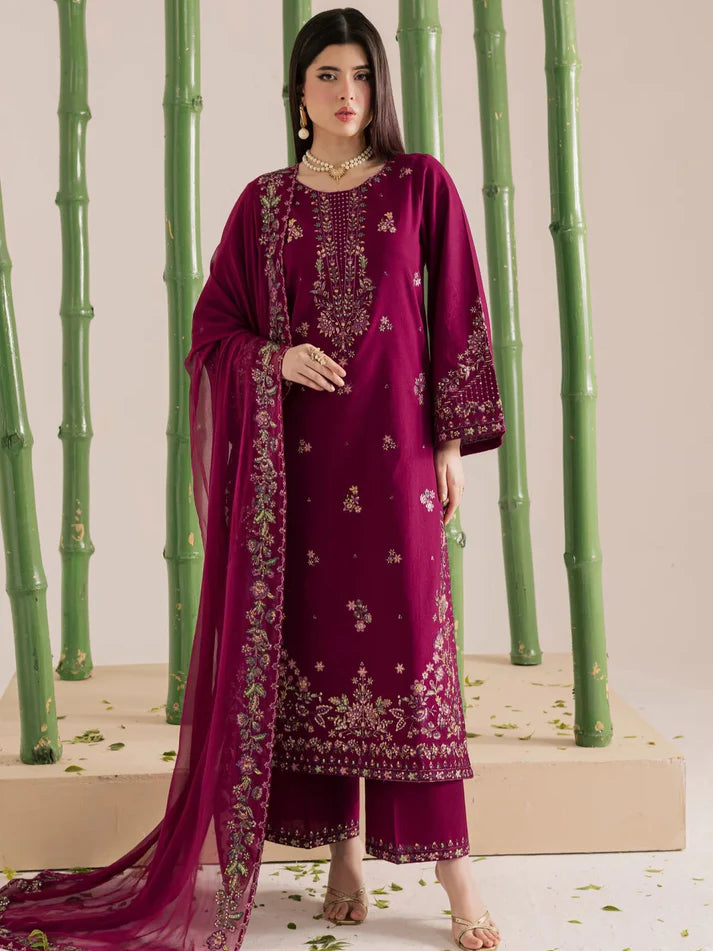 3-Piece Unstitched Printed Lawn Suit