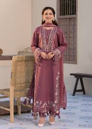 Premium Dhanak Sequin Embroidered 3 Piece Suit with Embroidered Dupatta WS-56