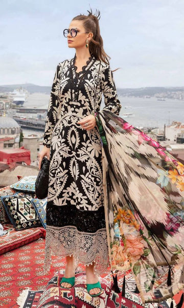 Khaddar 3pc unstitched digital printed winter collection