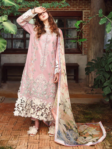 Lawn 3pc unstitched summer embroierey collection
