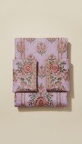 Lavender Mist embroidered lawn suit